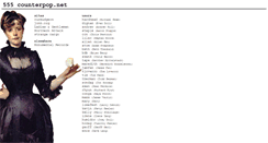 Desktop Screenshot of counterpop.net